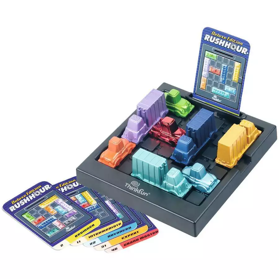 Thinkfun Rush Hour Deluxe bunt