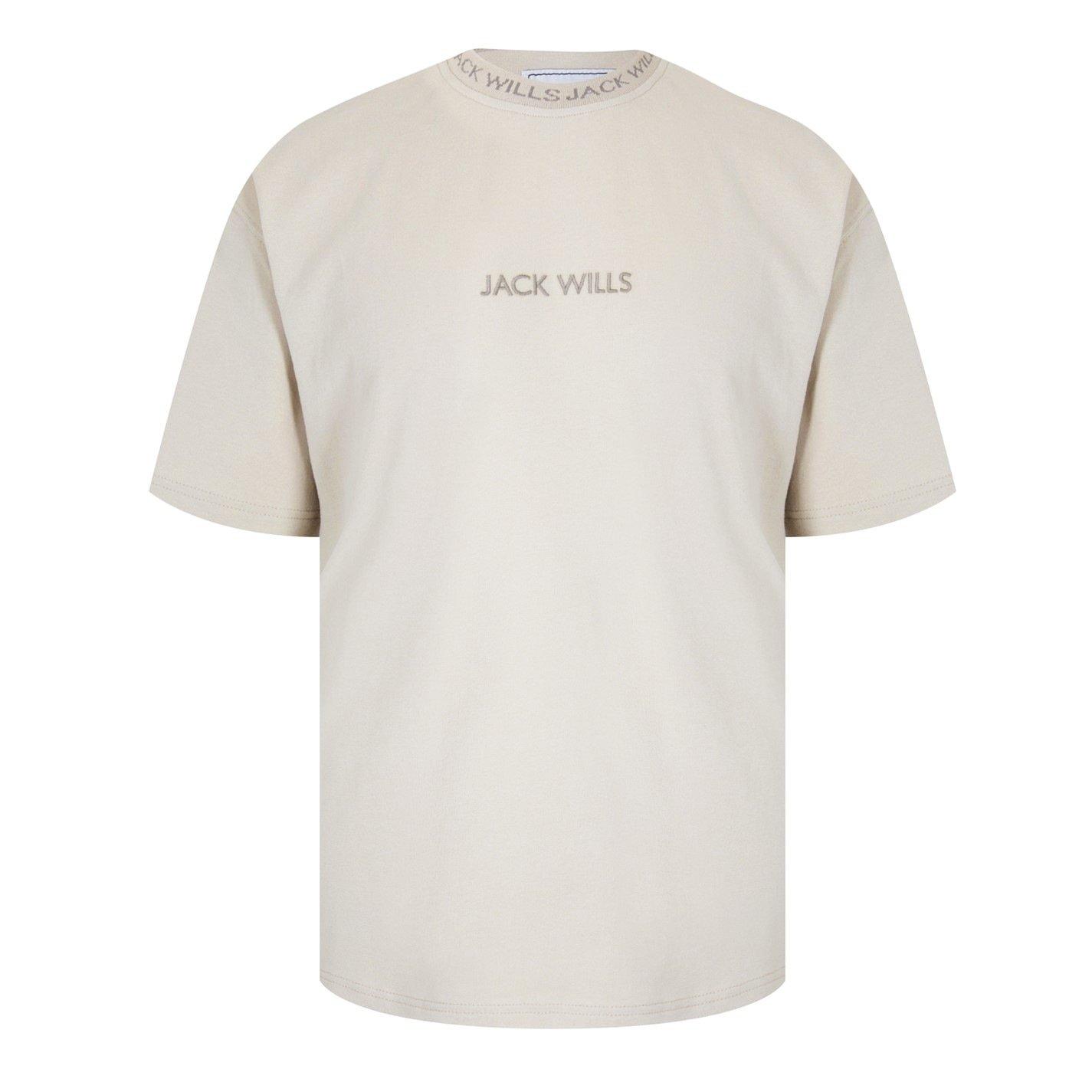 Jack Wills JW Jacquard T Shirt