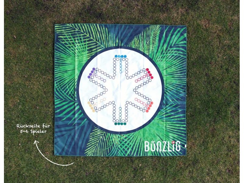 Bünzlig Dog Spielset Dog: Spiel-Badetuch XXL Ultimatives Spielerlebnis für unterwegs