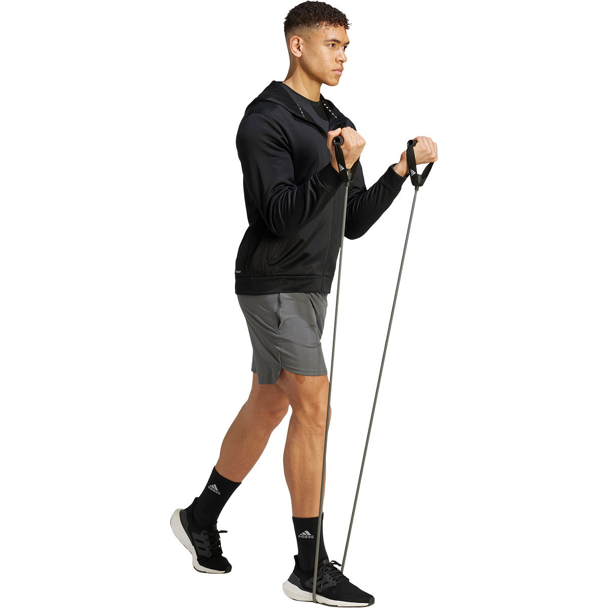 adidas Train Essentials Full Zip Hood Træningstrøje Herre