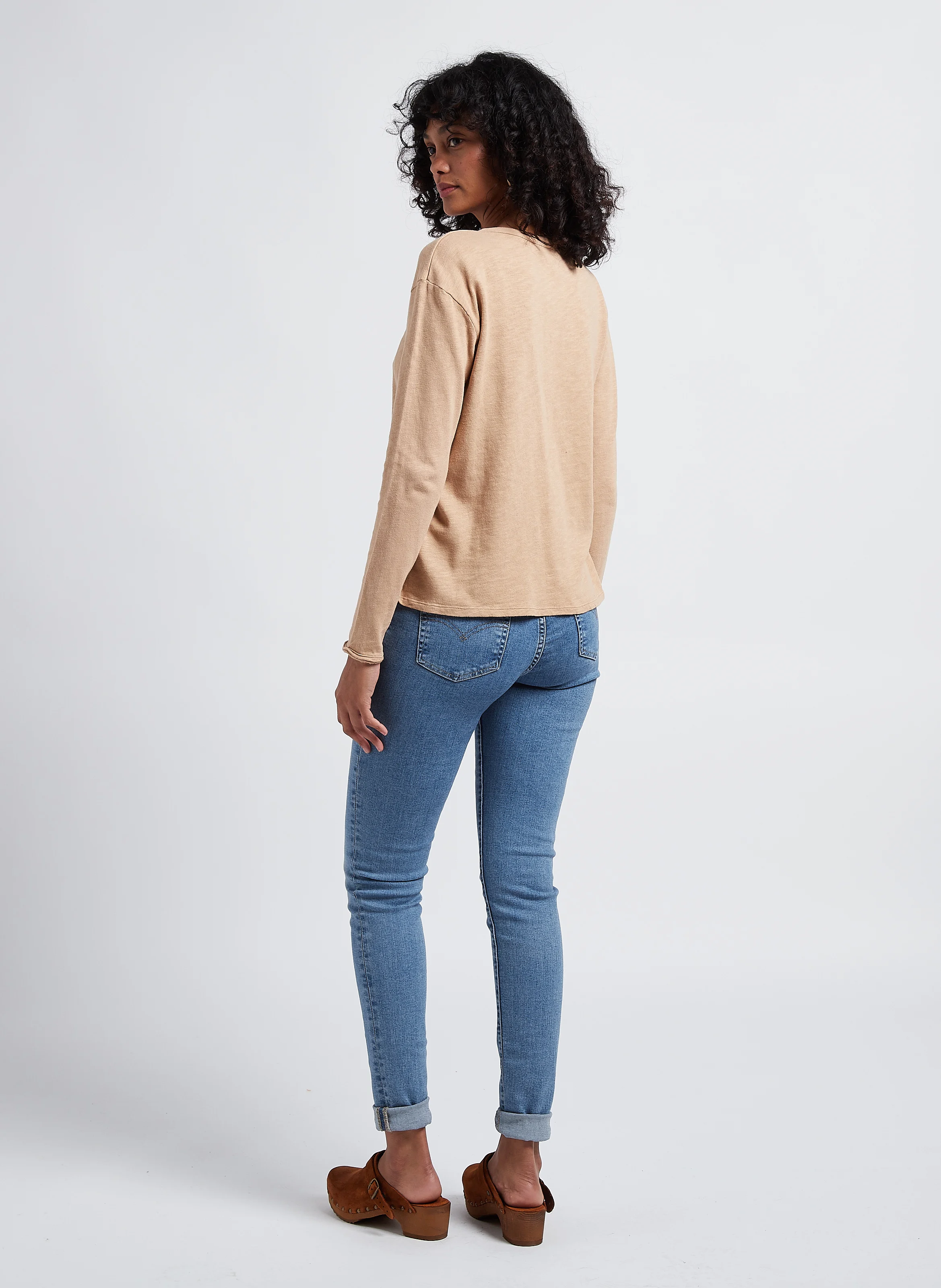 721 HIGH RISE SKINNY - Jean skinny taille haute| Jean Délavé
