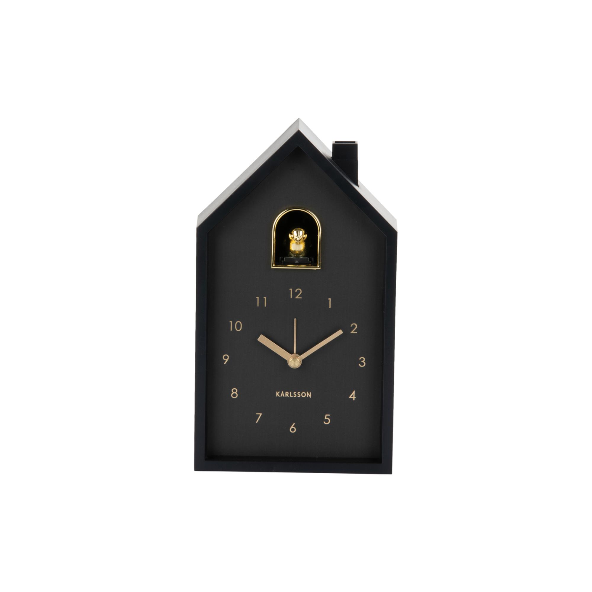 Karlsson - Alarm Clock Modern Cuckoo Oro