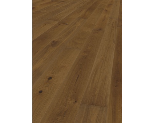 Parket 13.0 Eiken Kaneelbruin Landhuis Plank 1-Strook
