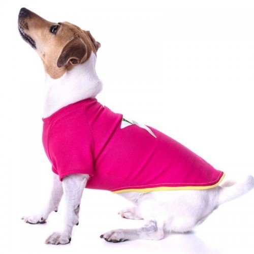 Camiseta para cachorro Groc Groc Nun Star fúcsia