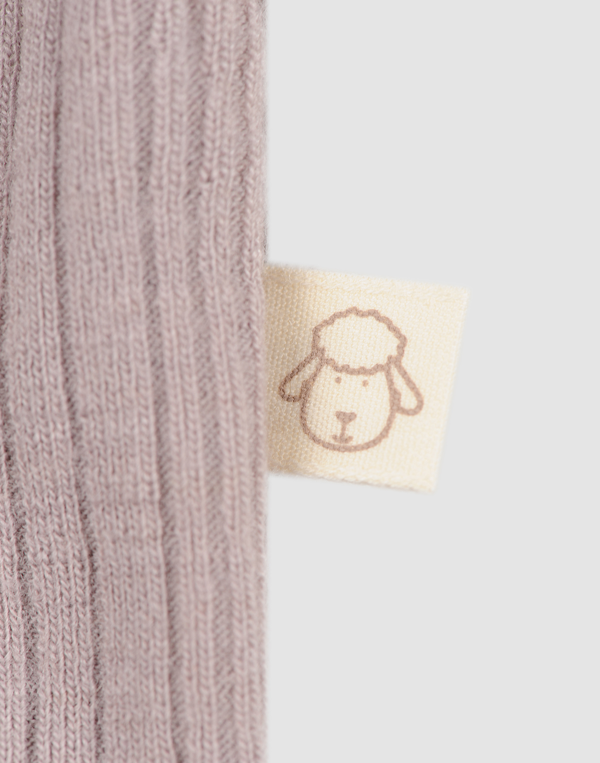 Romper met korte mouw van merinowol voor baby's