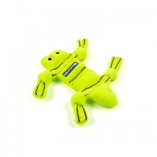Brinquedo de pelúcia fluorescente para cães All for Paws Frog Knight