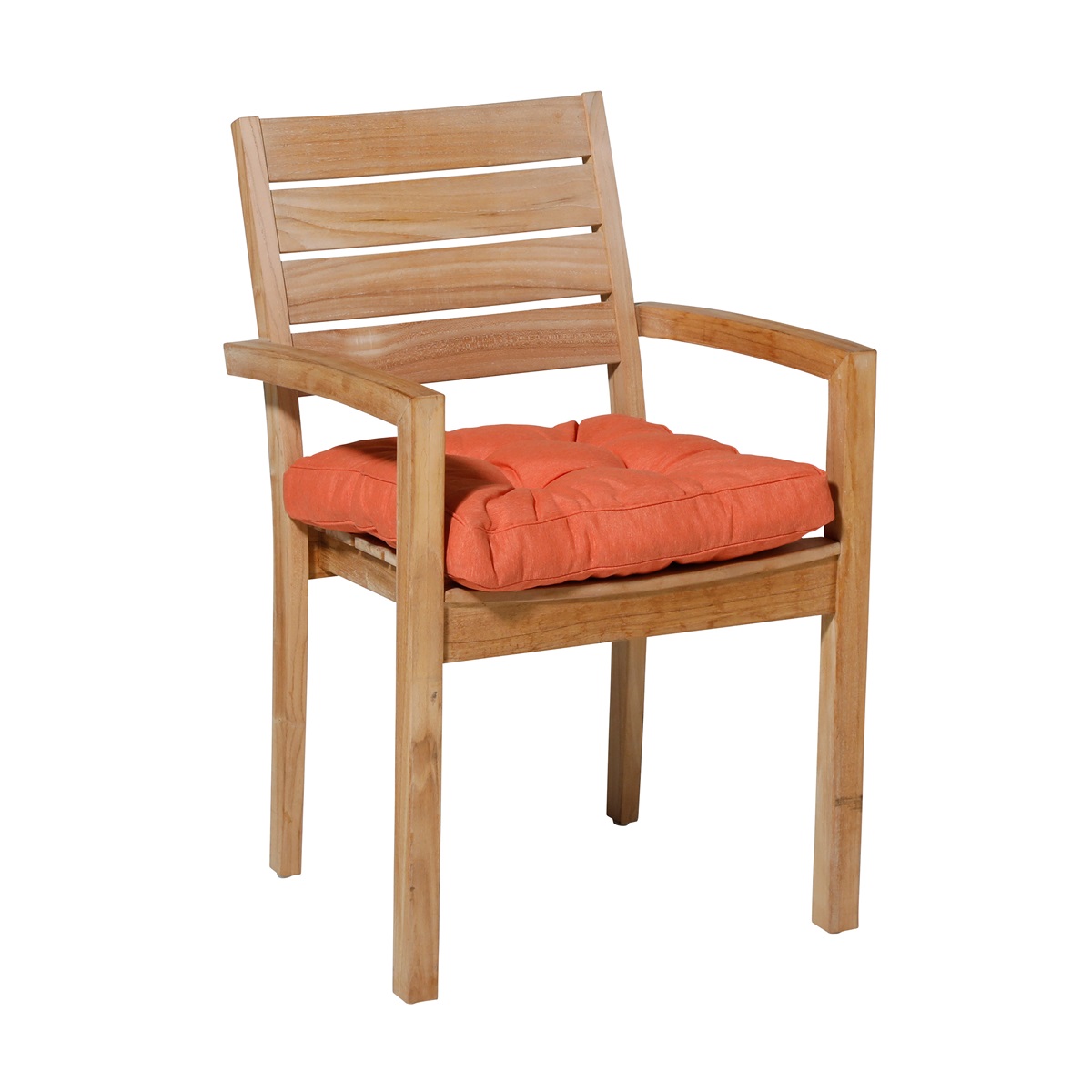 Madison Panama flame orange Zitkussen - Set van 4