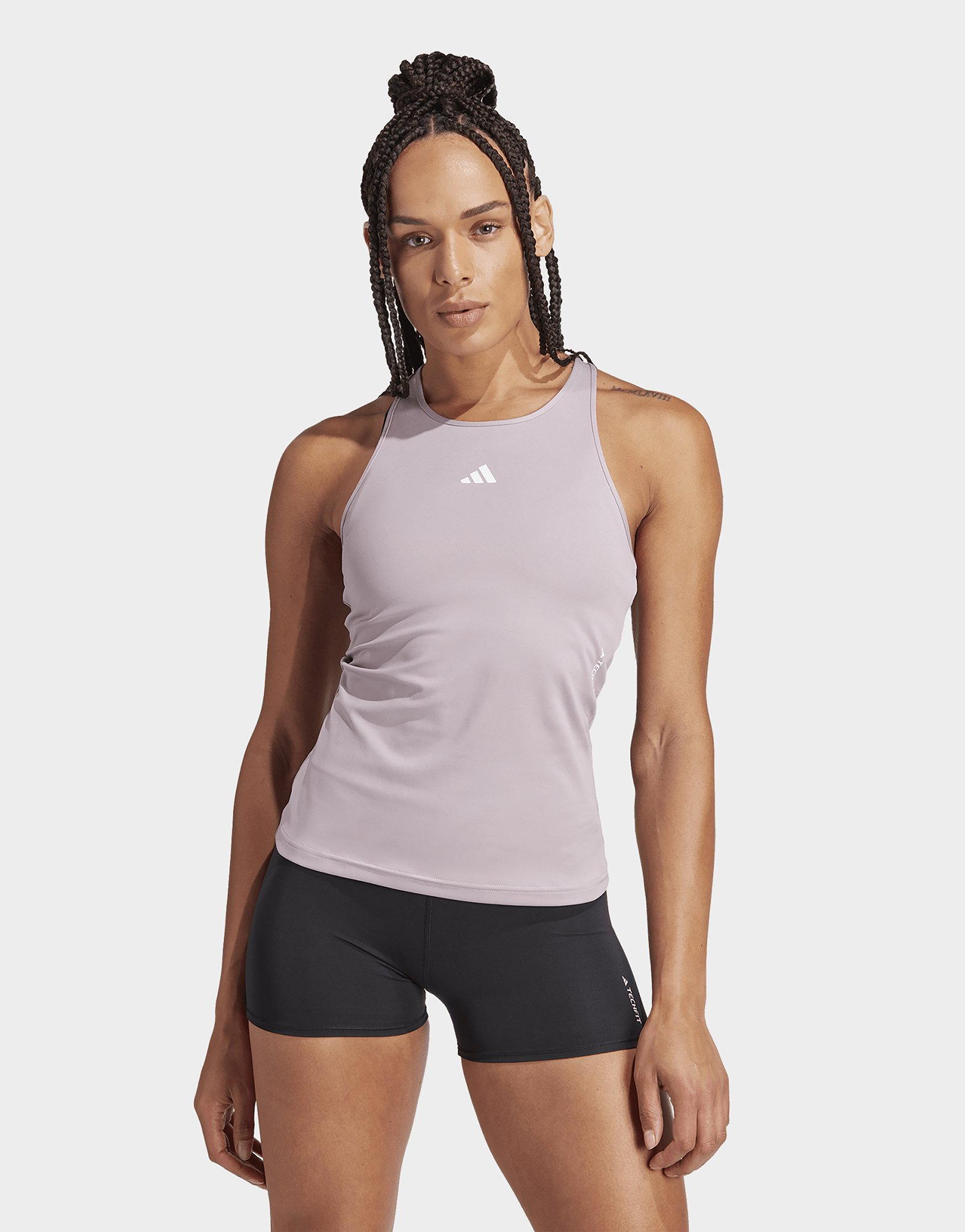 adidas Débardeur de training à dos nageur Techfit