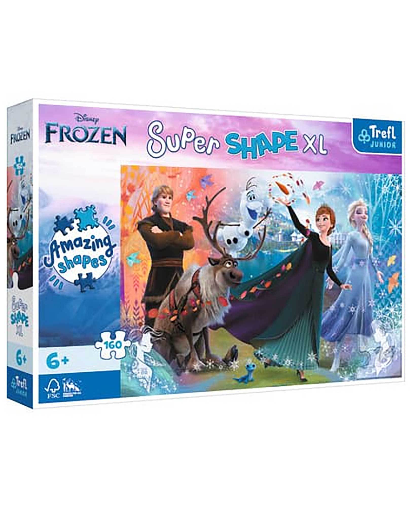 Junior Super Shape XL Puzzle 160 Teile -  Frozen