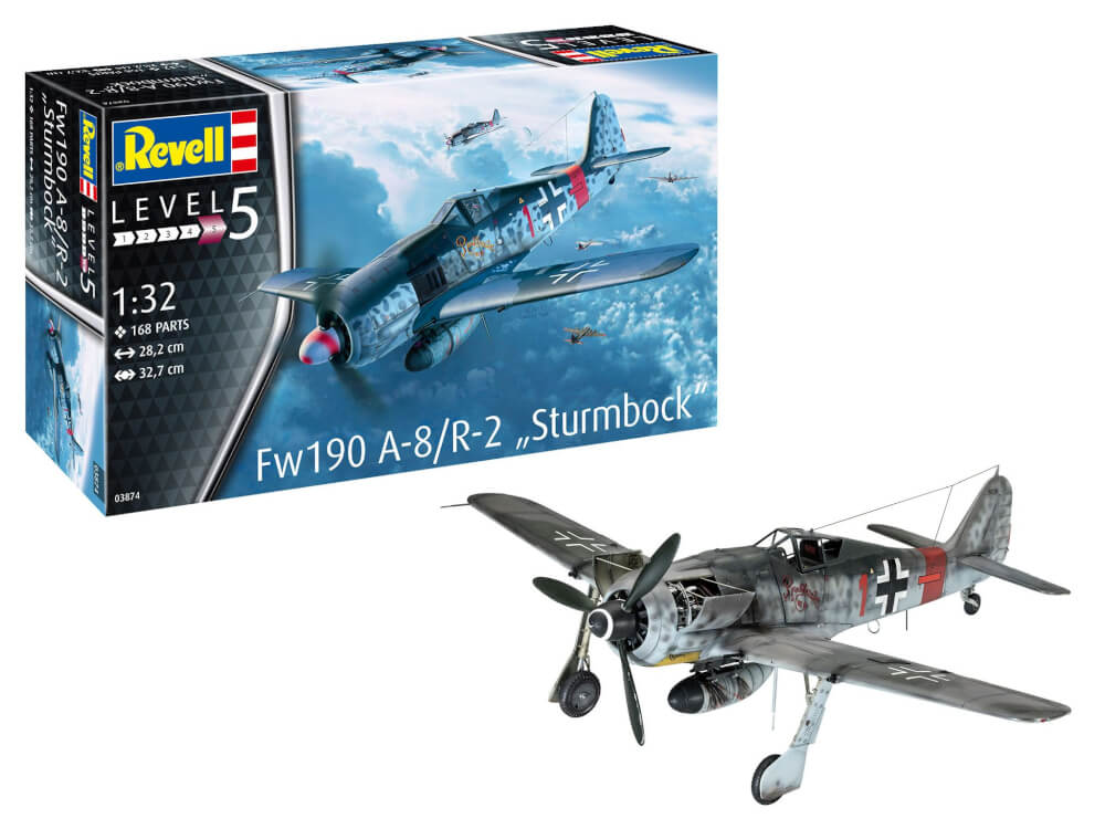Fw190 A-8/R-2 Sturmbock, Revell Modellbausatz
