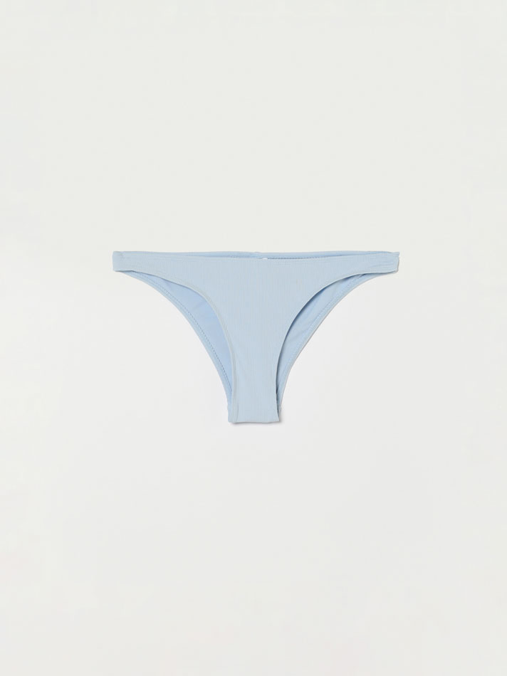 Cueca canelada - Azul claro