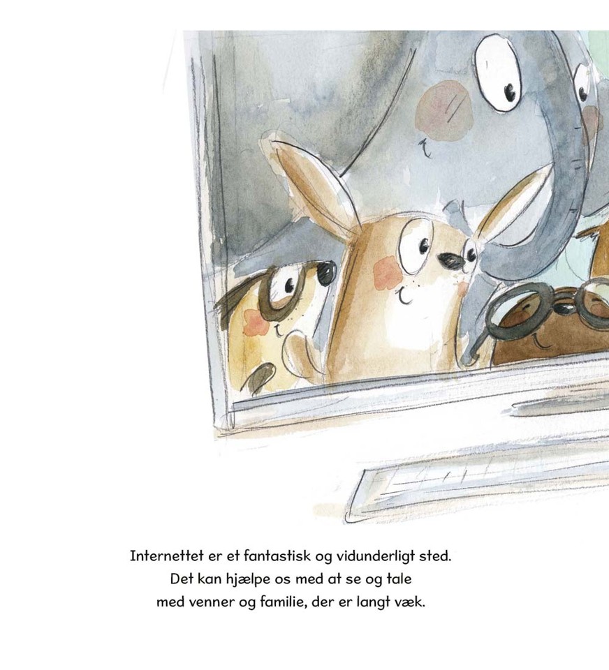 A big hug book - Internettet er ligesom en vandpyt