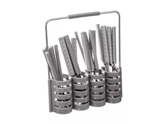 Ménagère 24 Pièces Avec Rack 