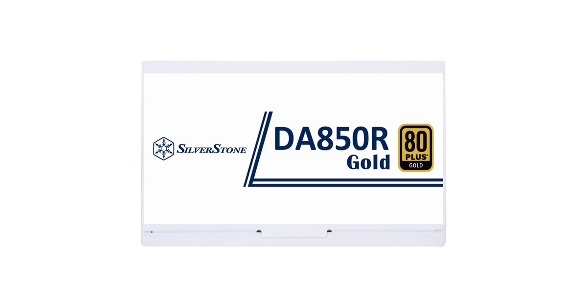 SilverStoneSST-DA850R-GMA-WWW modulaire 850 watt voeding   (Wit, 4x PCIe)