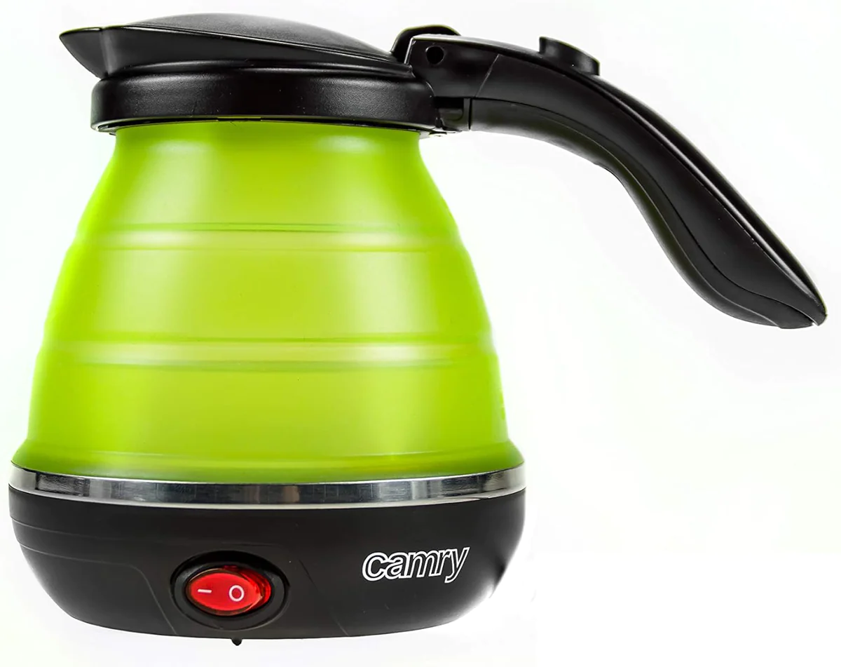 bouilloire électrique en plastique de 0,5L 750W noir Camry