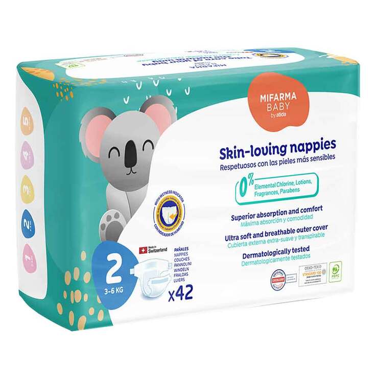 Mifarma Baby Windeln 3 - 6 kg, 42 St