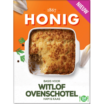 Honig Basis voor Witlof Ovenschotel Ham & Kaas 36 g