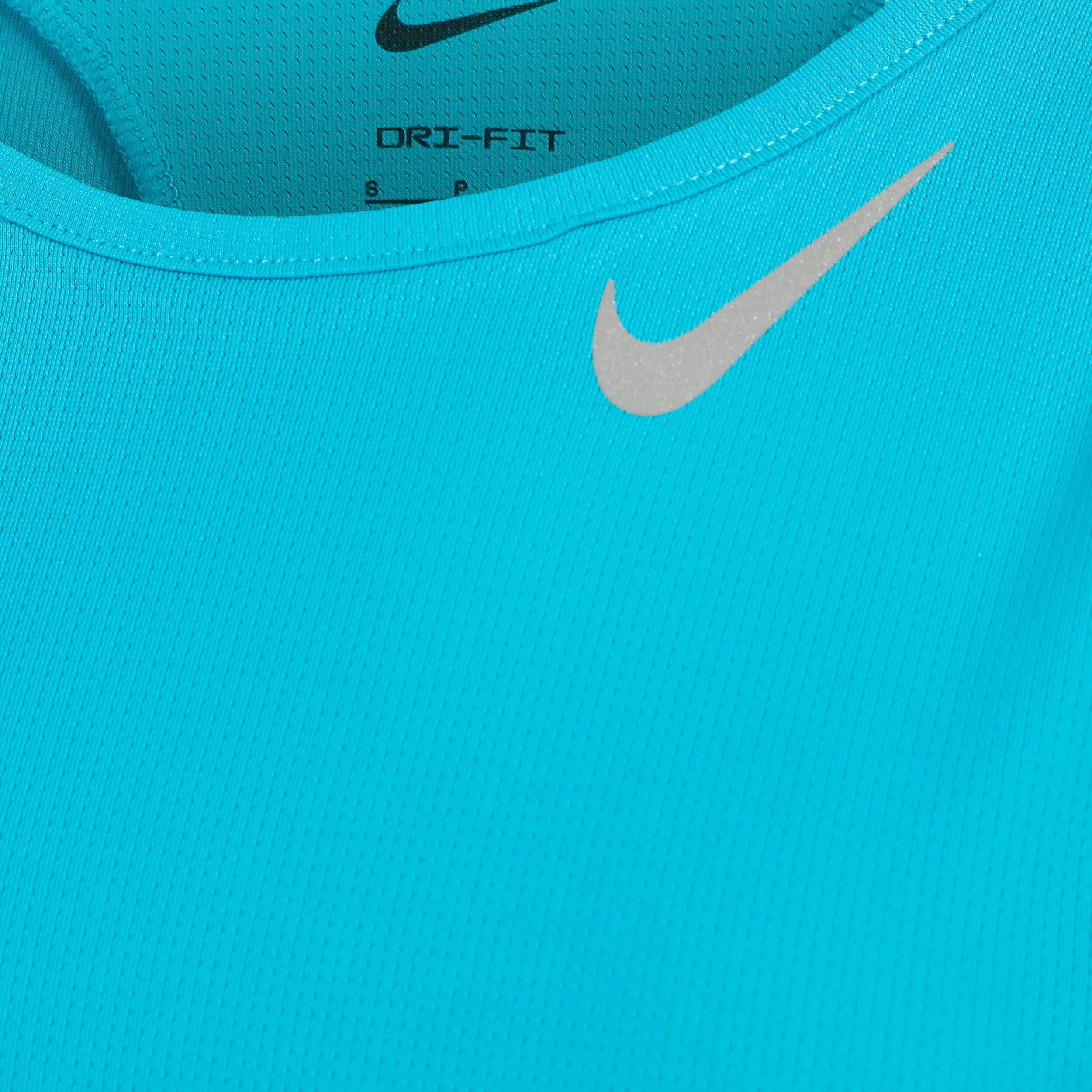 Nike Dri-Fit Fast Crop Débardeur Tank Top Femmes - Turquoise