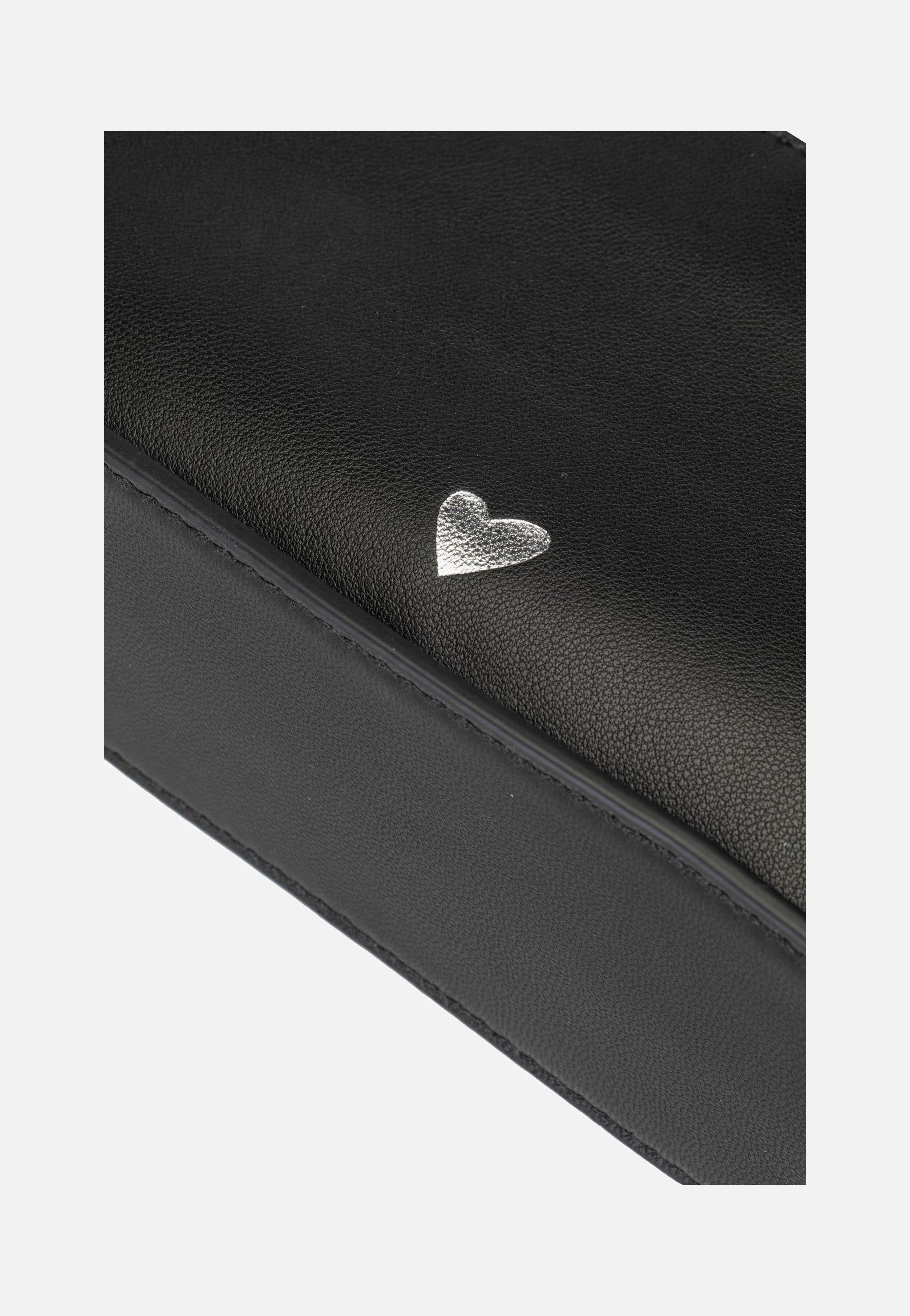 Black Valentines Xbody XS Grey/Black - Henkeltasche