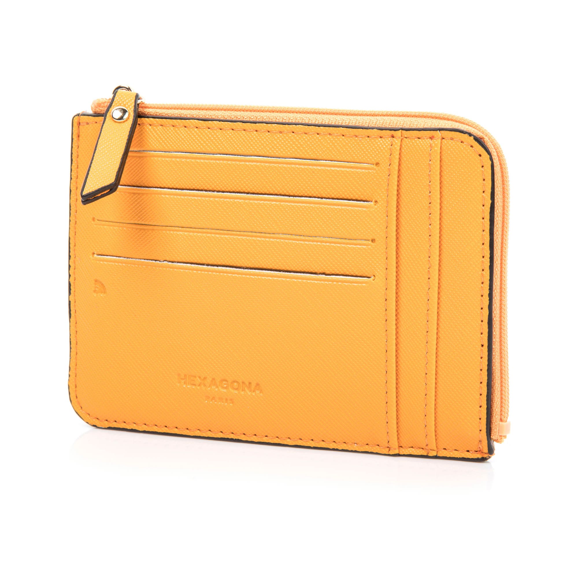 Petite maroquinerie orange