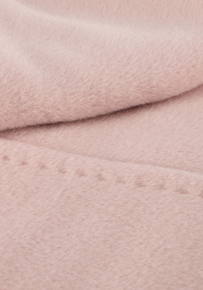 roze max mara mantel caladio