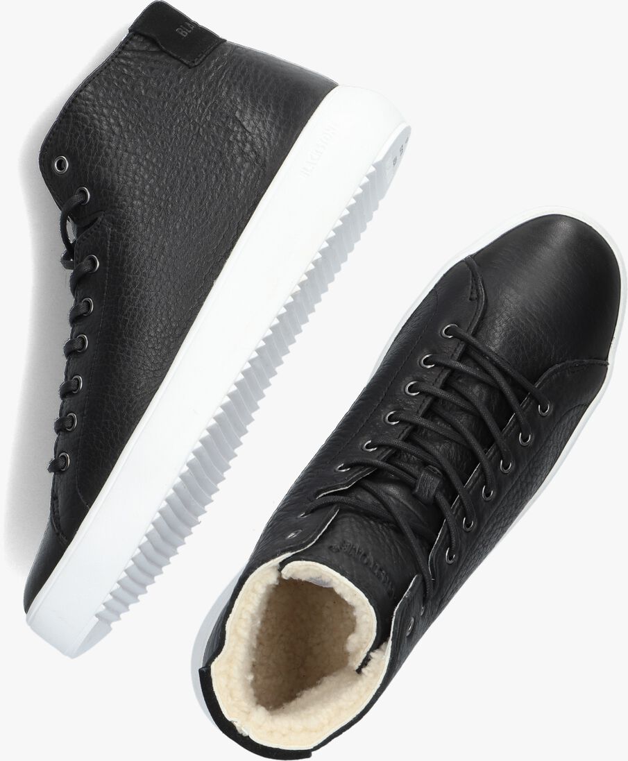BLACKSTONE zwarte blackstone hoge sneaker yg09