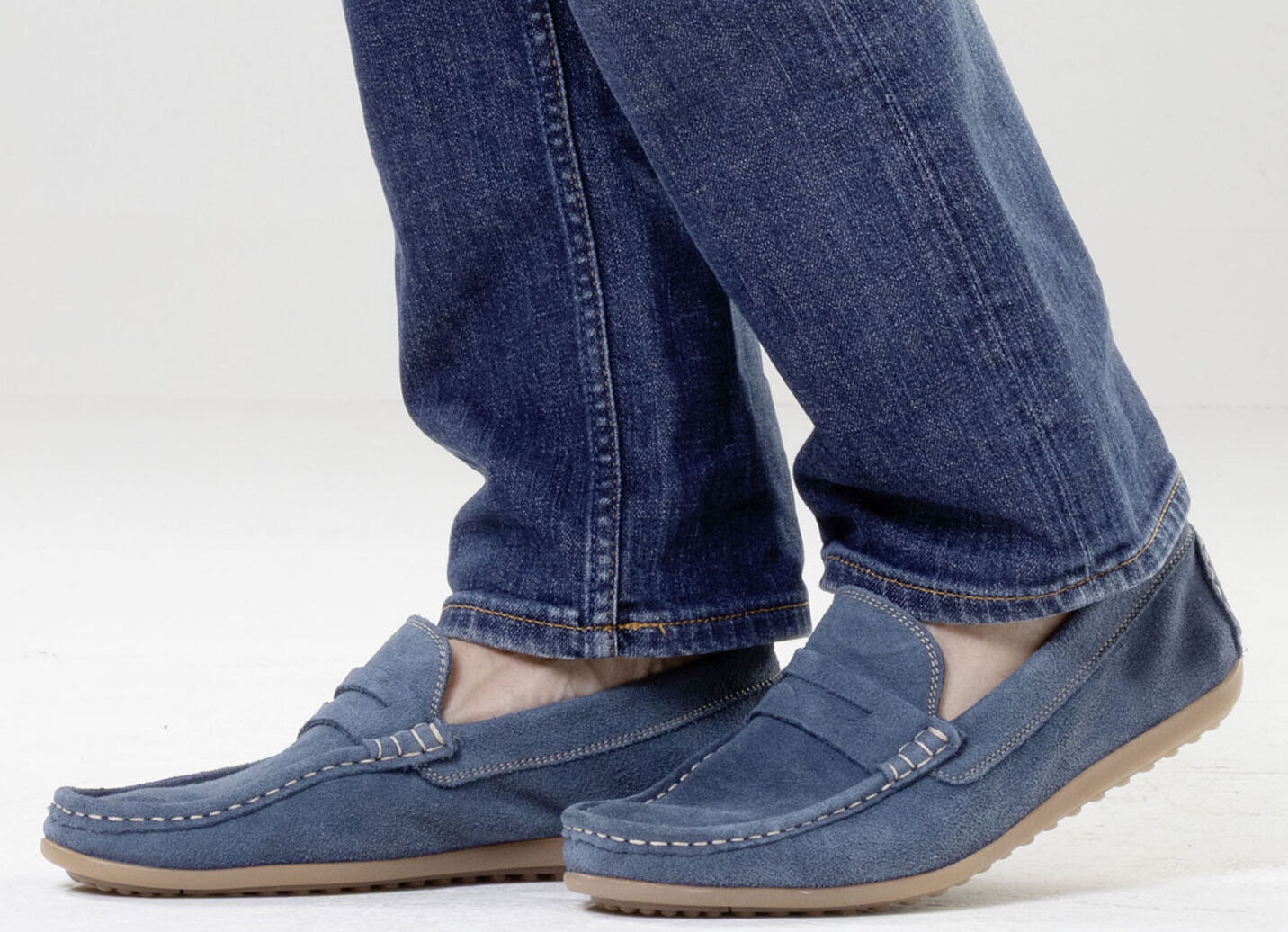 GINO GALANTE, klassische Herren-Slipper, aus Leder