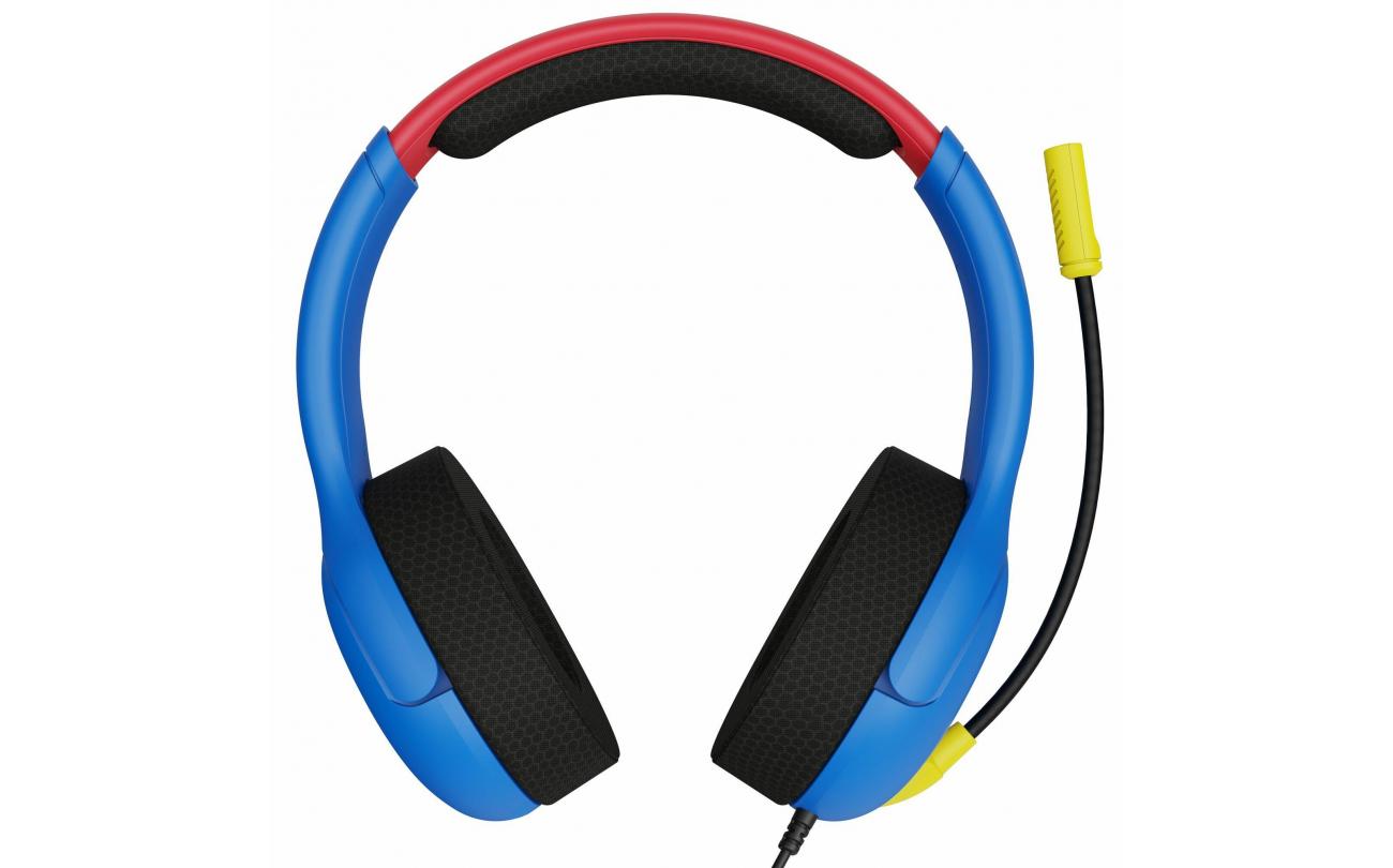 Switch PDP Super Mario Headset Blauw/Rood