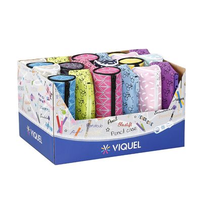 Trousse Viquel - 1 compartiment - différents coloris et formes disponibles