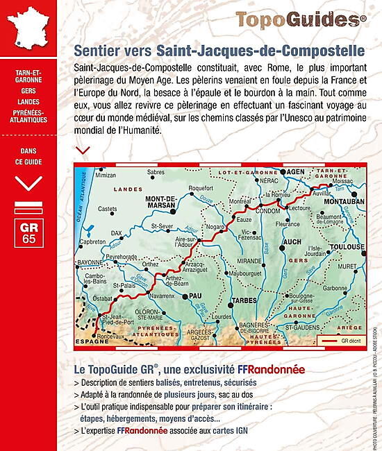 FFRP - 653 SAINT JACQUES MOISSAC RONCEVAUX FFRP