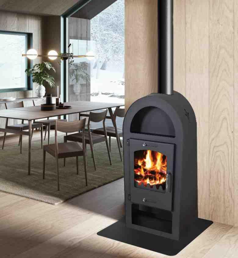 Kaminofen 9kW Holzofen Kachelofen Heizofen Ofen Kamin A+ 56311 AWZ
