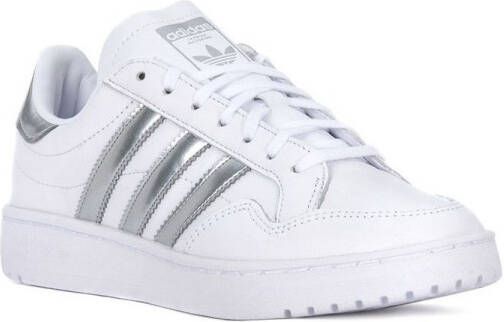 Adidas Team Court W Lage sneakers Leren Sneaker Dames Wit