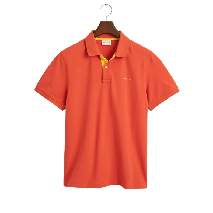Gant Contrast Piqué Polo Heren