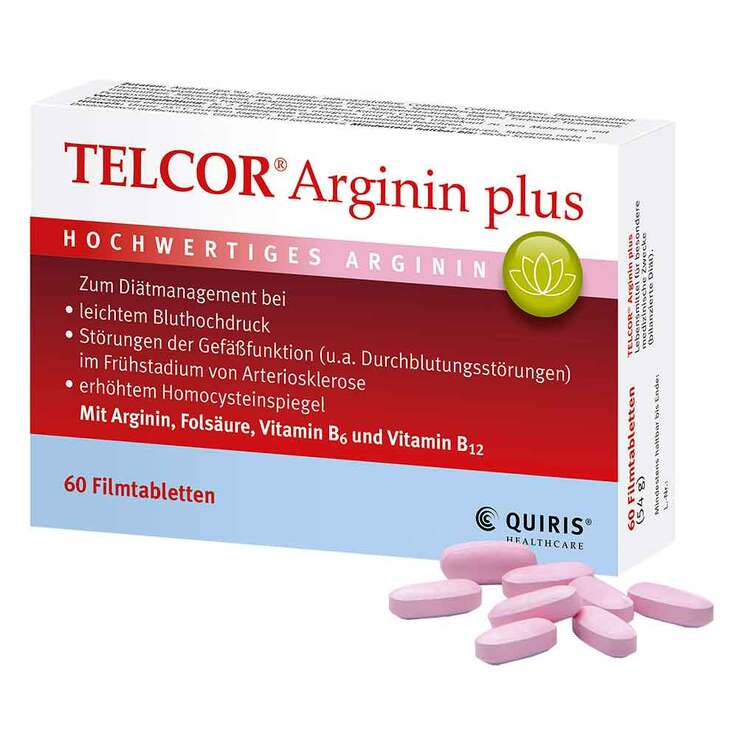 TELCOR® Arginin plus Filmtabletten, 120 St