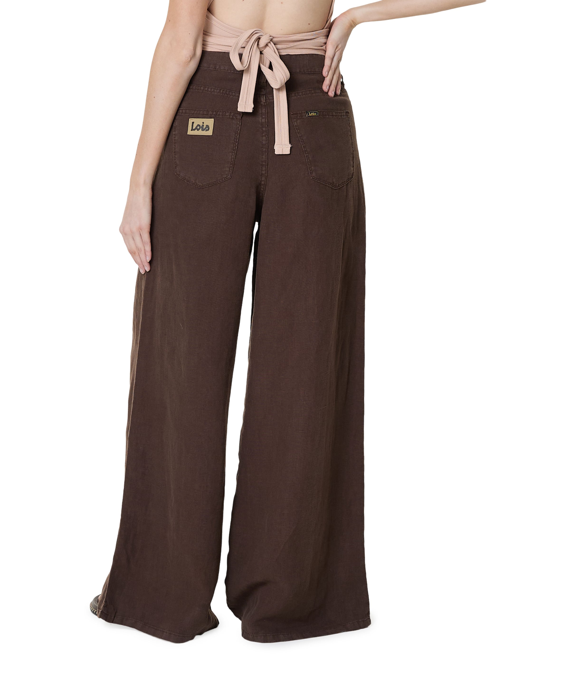 LOIS Marlene 8032 Linen Summer dames jeans bruin