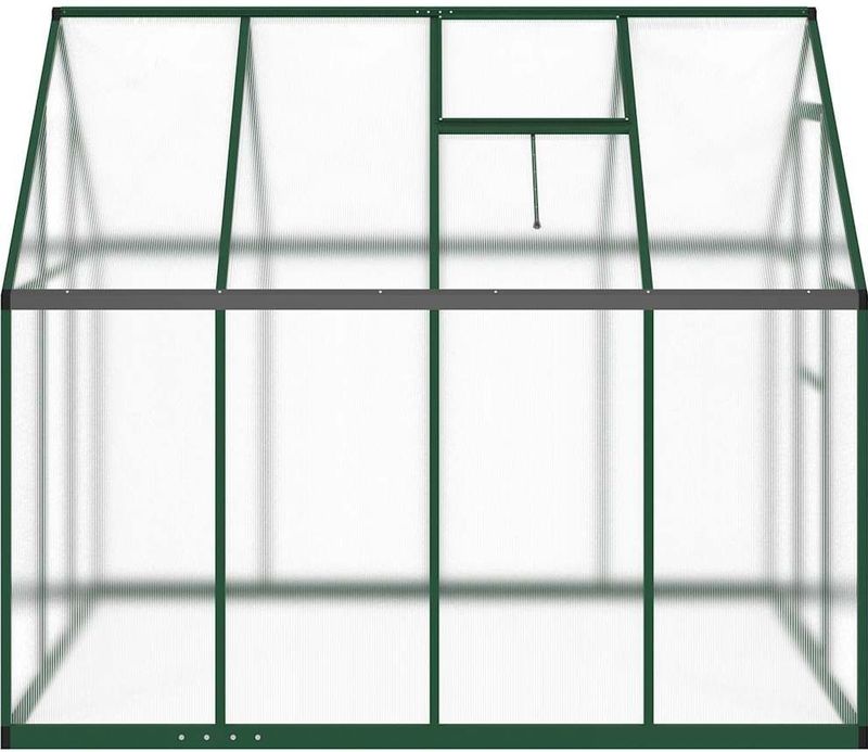 Tuinkas - Weerbestendig Aluminium - UV-bestendig Polycarbonaat - Praktisch Ontwerp