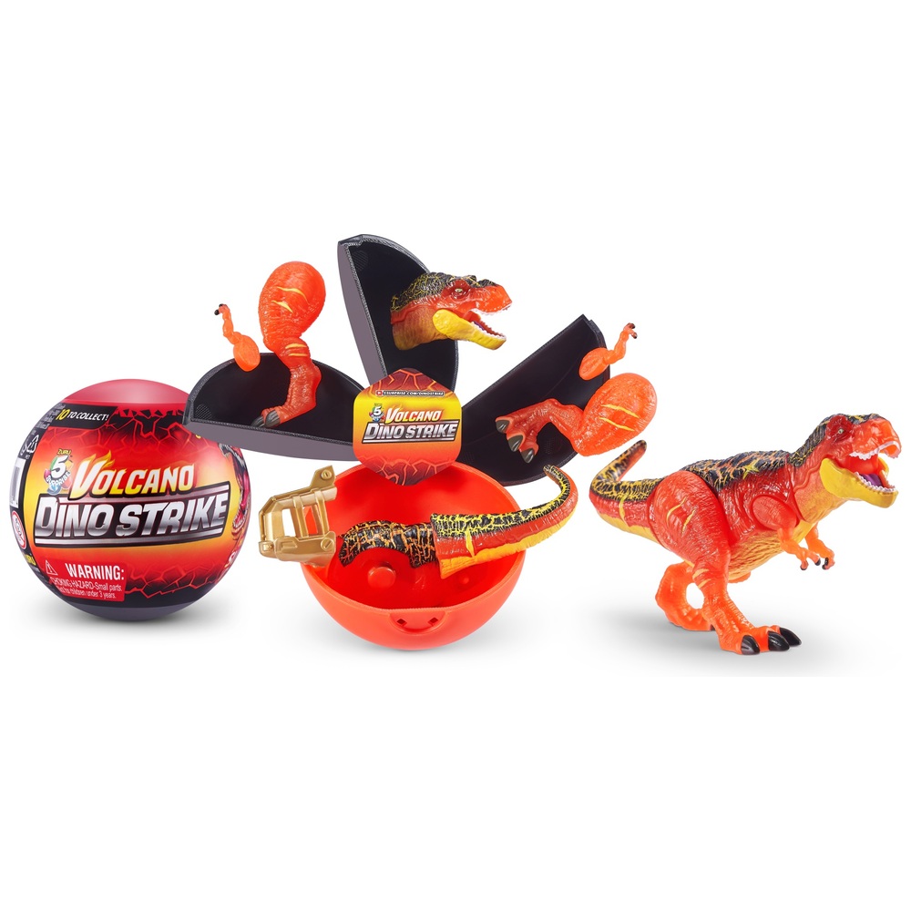Überraschungs-Dino-Strike-Vulkan-Serie 4 Mystery-Kapsel-Sortiment von ZURU