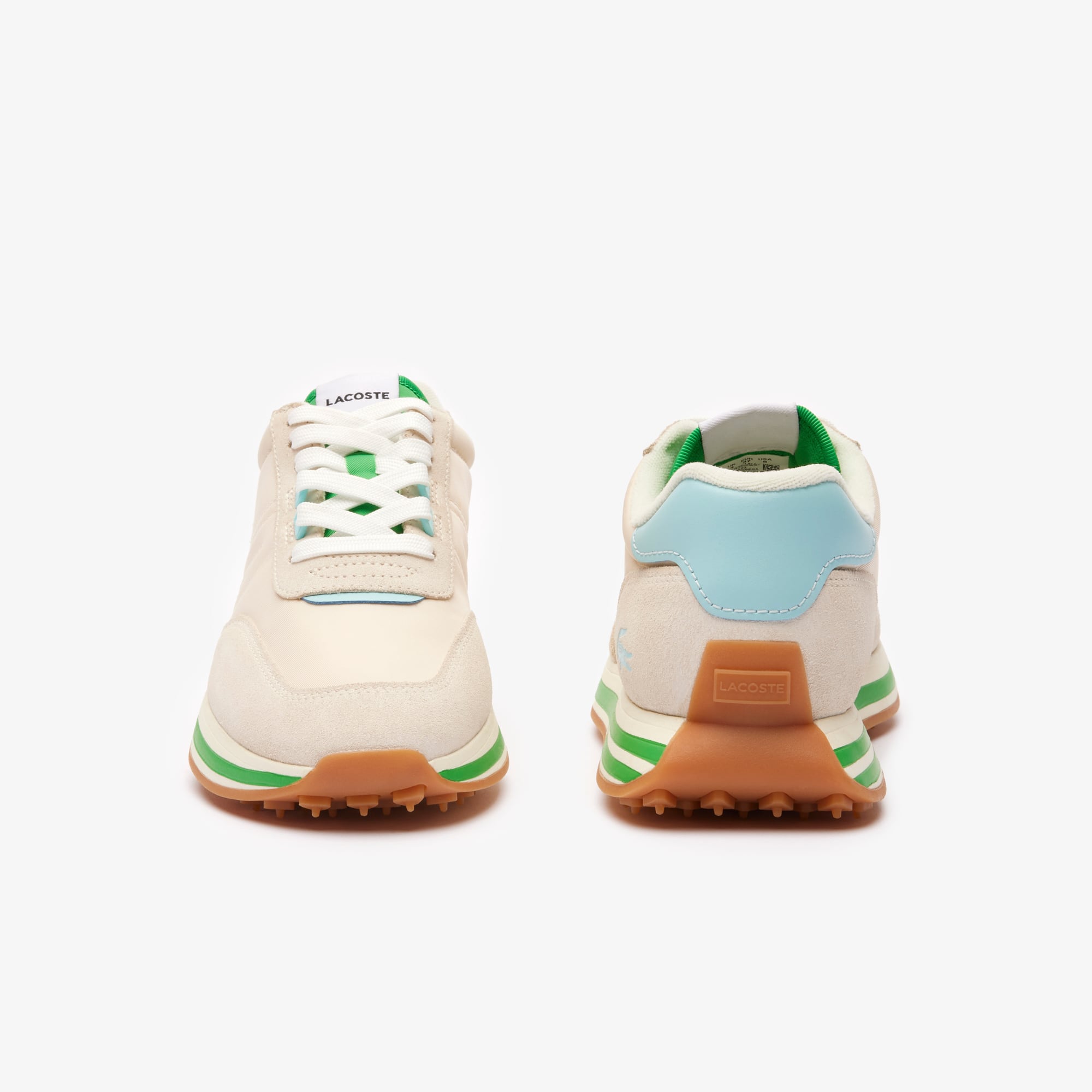 Sneakers L-Spin femme en cuir et textile Sneakers - Blanc - Lacoste - Femme