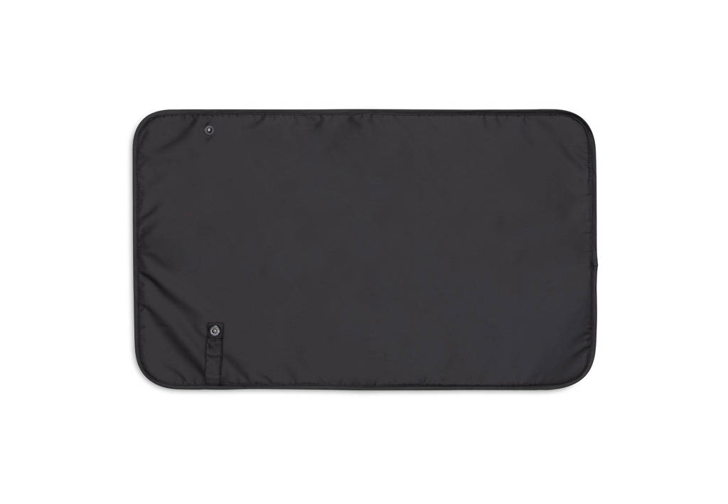 puffed bag mom luiertas - black