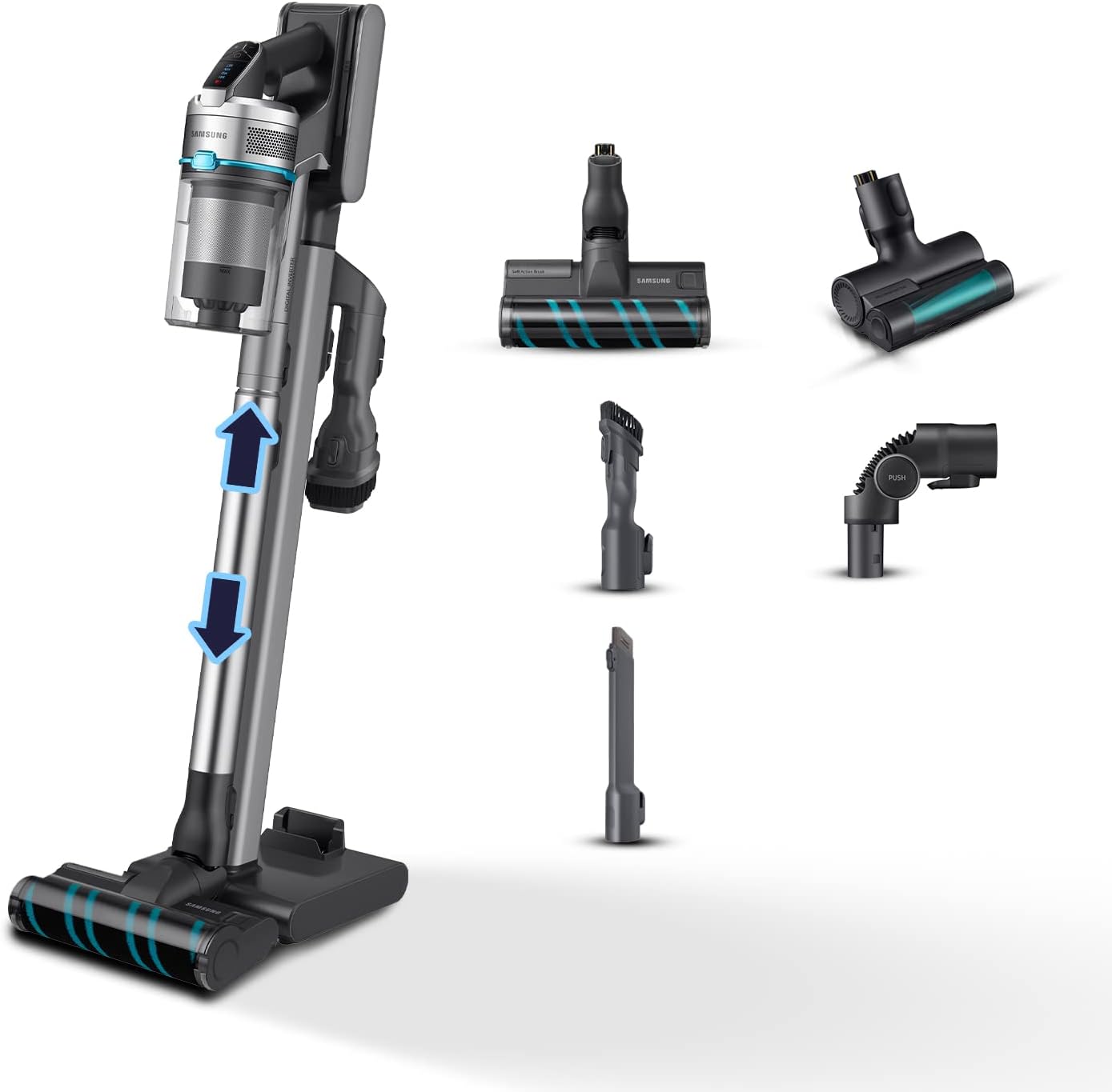 Samsung Jet 90 Multi Vs20r9044t2 Broom Vacuum Cleaner One Size