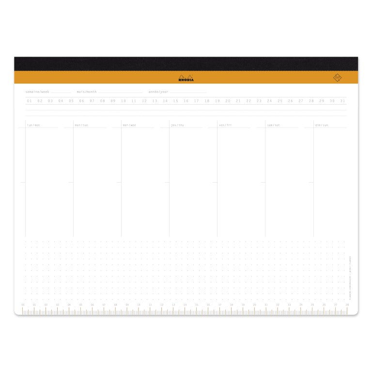 Rhodia undatierter Wochenplaner