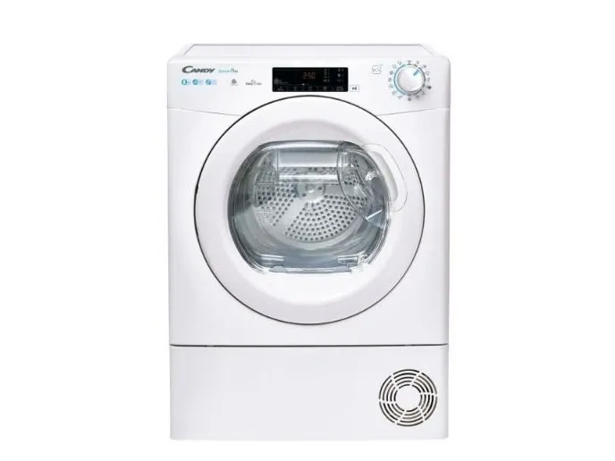 Candy SMART Pro CSOE H8A2TE-S - Tørremaskine - Wi-Fi - bredde: 59.6 cm - dybde: 58.5 cm - højde: 85 cm - frontbetjening - hvid