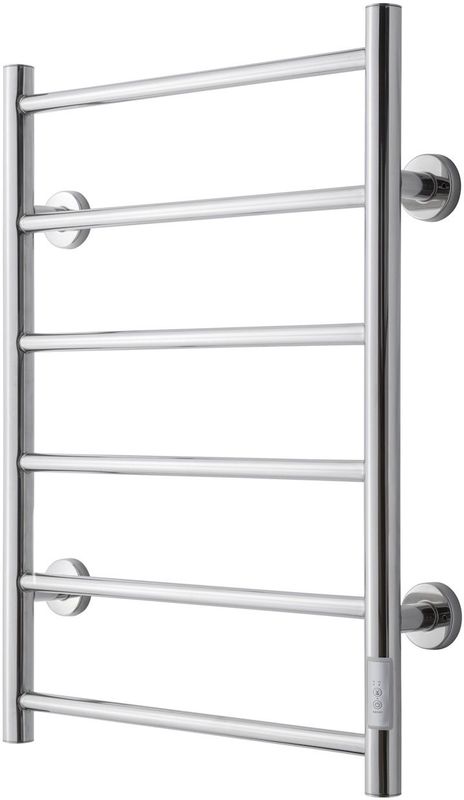 TVS - Eldo 6 - Elektrische Radiator - Edelstaal - Timer - 69x50 cm