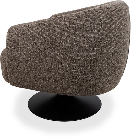 Draaifauteuil Brown Louis B78 x D83 x H75 cm