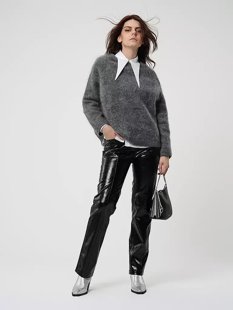 THE MERCER N.Y. Kaschmirpullover grau