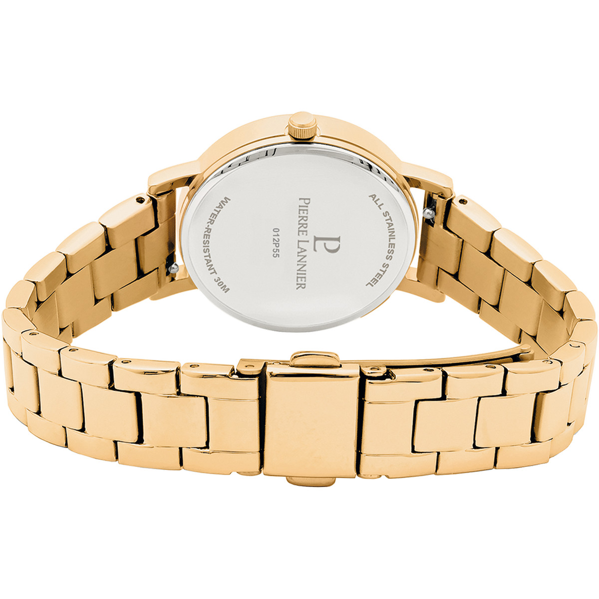 Montre PIERRE LANNIER Multiples femme bracelet acier doré