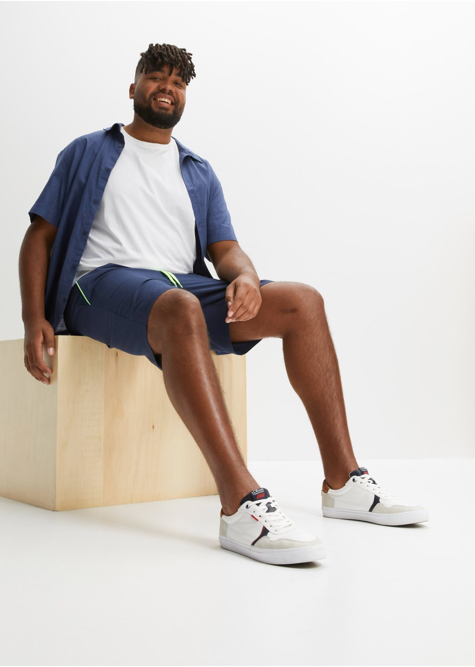 Short en microfibre, Regular Fit