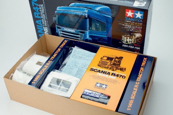 Tamiya - Rc Scania R470 Highline Fjernstyret Lastbil Byggesæt - 1:14 - 56318