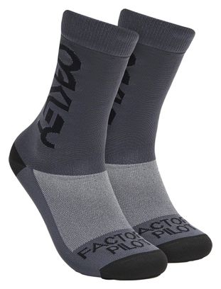 Chaussettes VTT Oakley Factory Pilot Gris