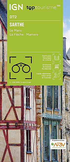 IGN - SARTHE D72 TOP TOURISME 100 IGN